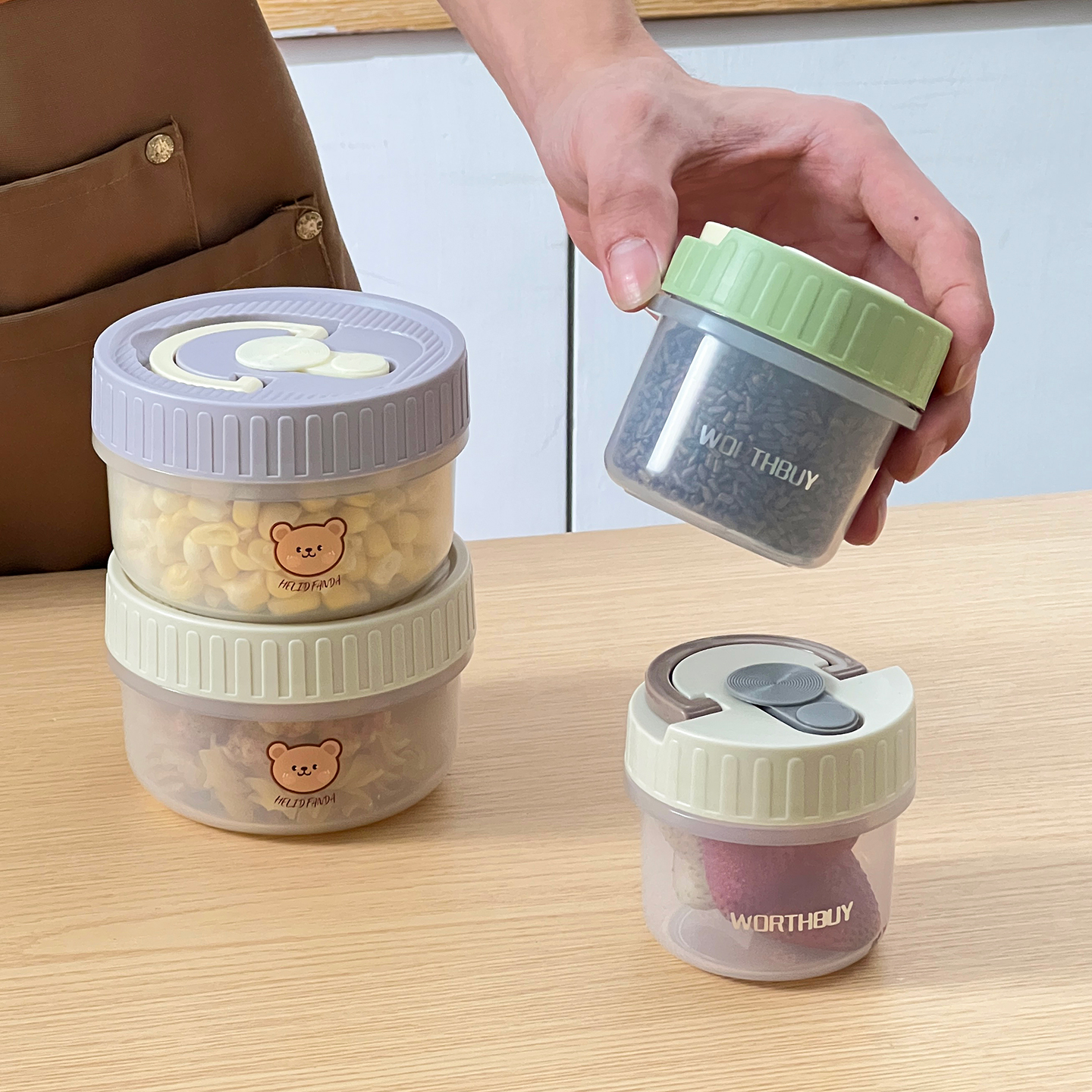 Meal Prep Kit - 100ml Small Food Storage Box Moisture-Proof
