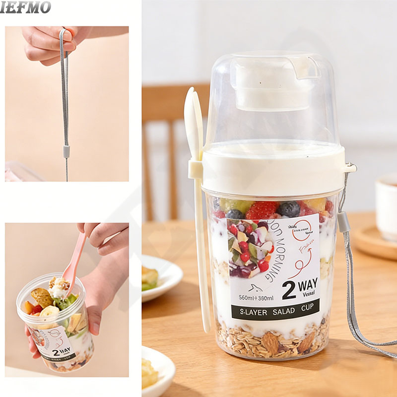 On-the-Go Salad Bowl Set with  – Meal Prep Weight Loss recenzja i cena