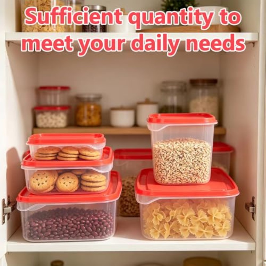 17Pcs Plastic Food Storage Set – Meal Prep Kit recenzja i cena