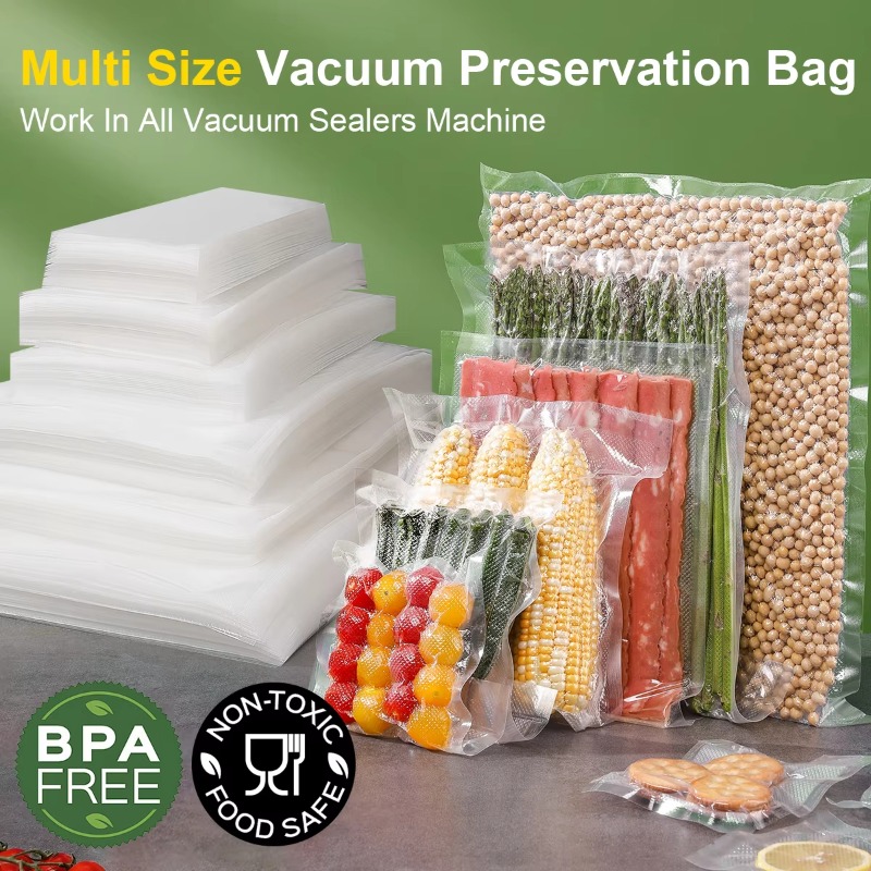 100pcs Vacuum Sealer Bags for  – Meal Prep Vacuum Seal Containers recenzja i cena