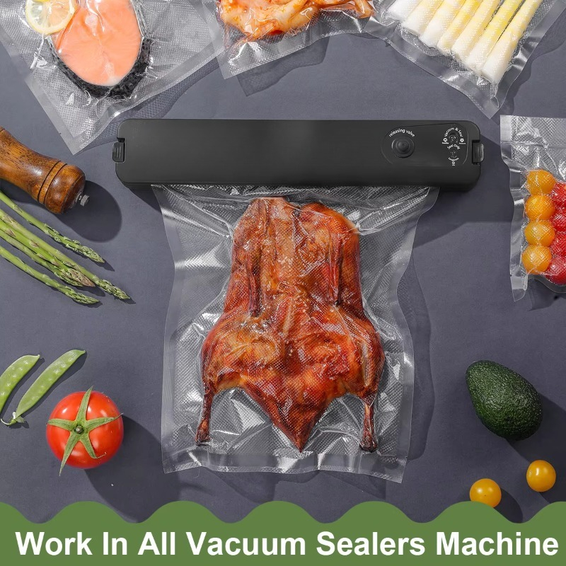 100pcs Vacuum Sealer Bags for  – Meal Prep Vacuum Seal Containers recenzja i cena