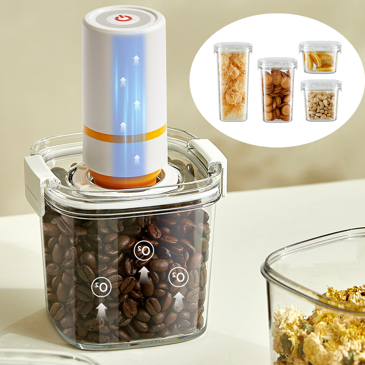 Vacuum Sealed Tank Coffee Bean – Meal Prep Jar recenzja i cena