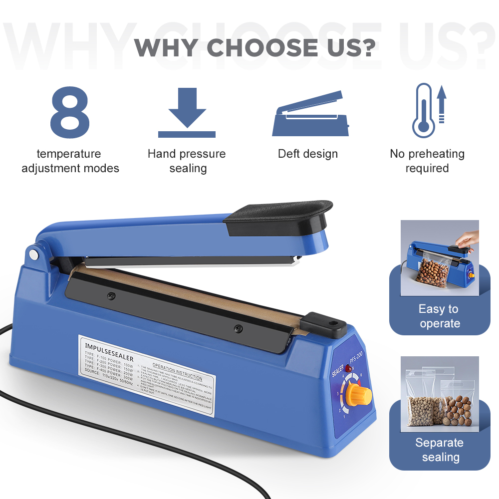 Impulse Sealer Machine Kitchen – Meal Prep Vacuum Seal Containers recenzja i cena