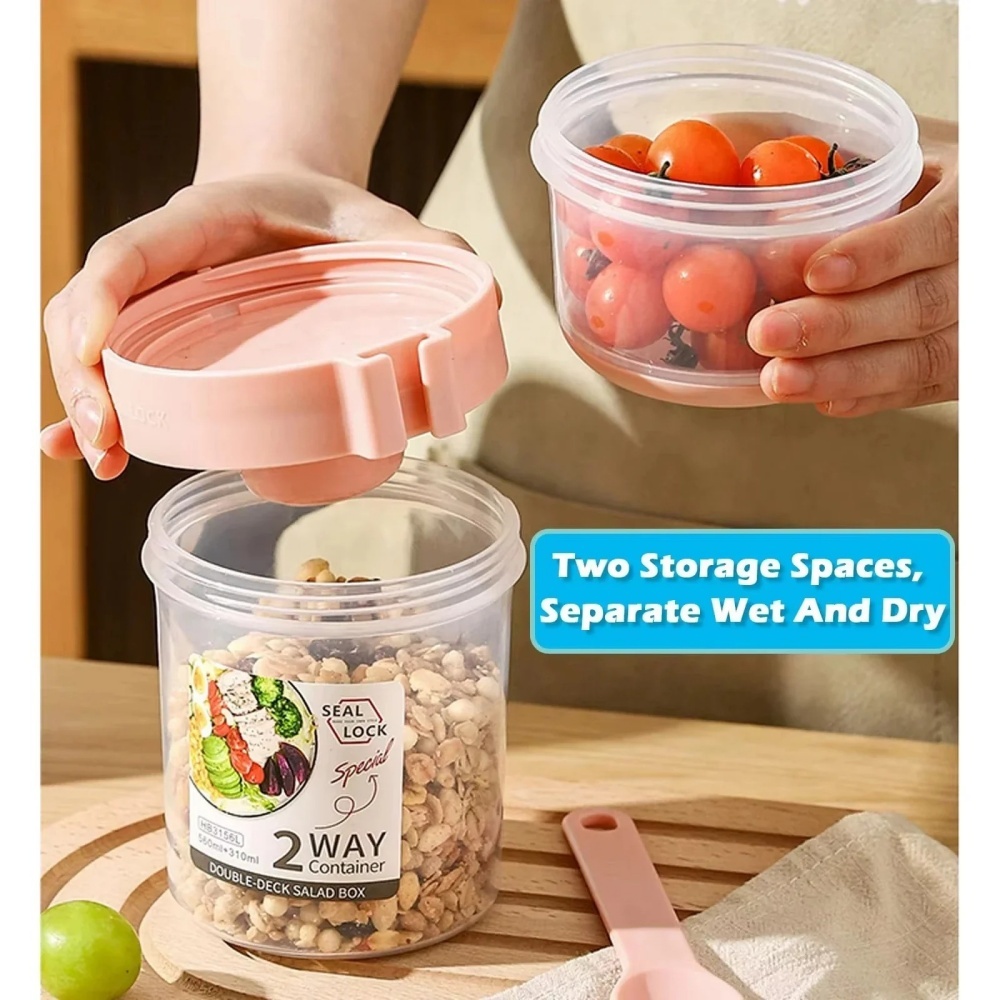 Portable Salad Cup Breakfast C – Meal Prep Jar recenzja i cena