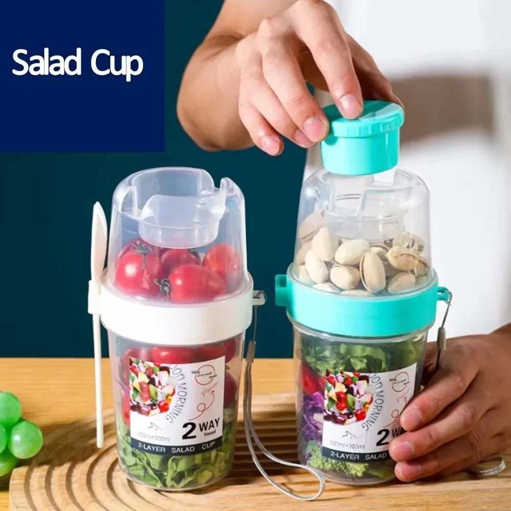Portable Salad Cup Breakfast C – Meal Prep Jar recenzja i cena