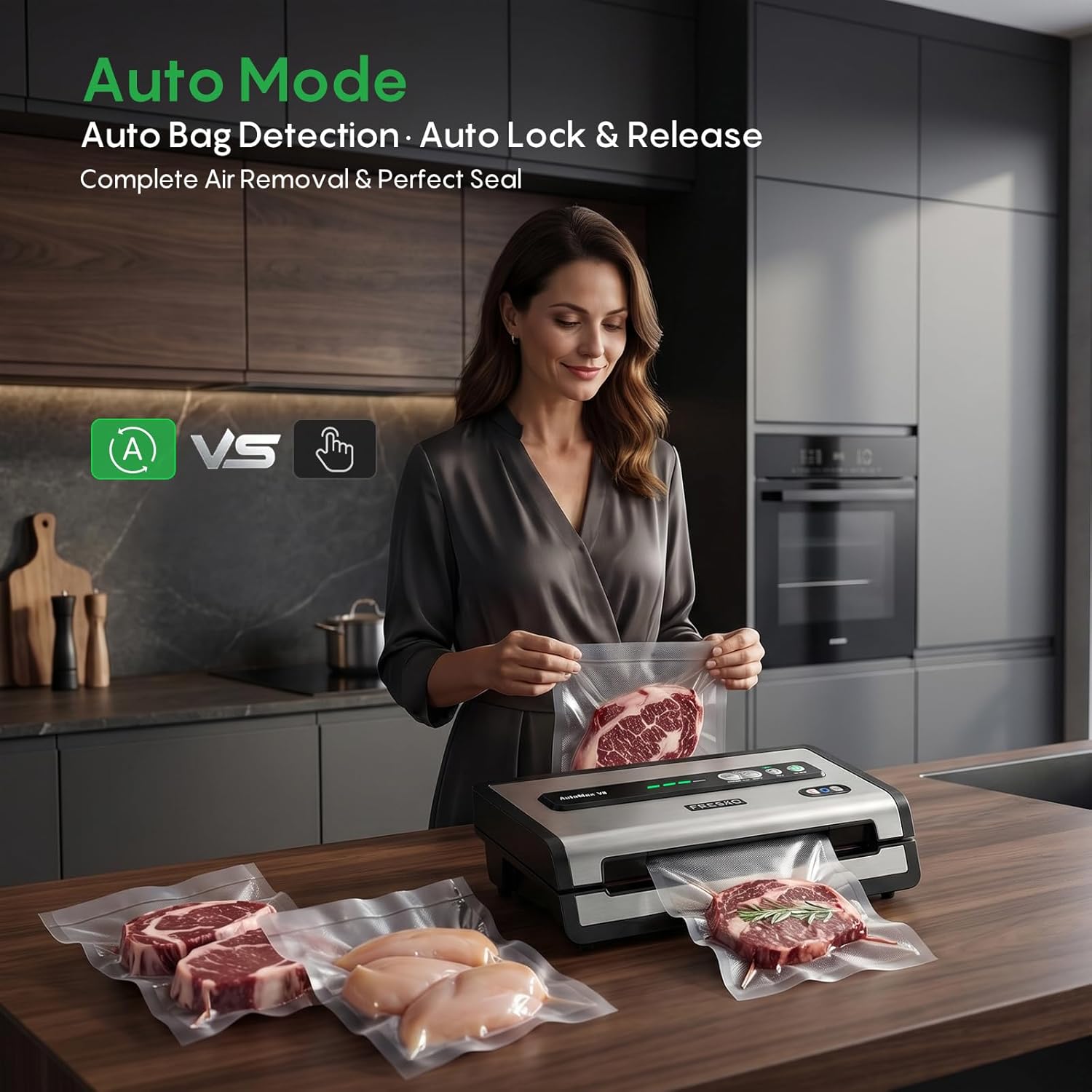 Automatic Vacuum Sealer for Fo – Meal Prep Bulking recenzja i cena