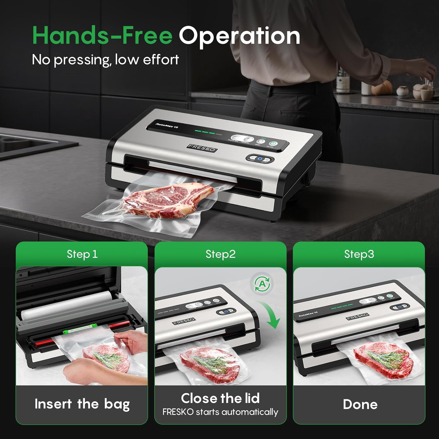 Automatic Vacuum Sealer for Fo – Meal Prep Bulking recenzja i cena