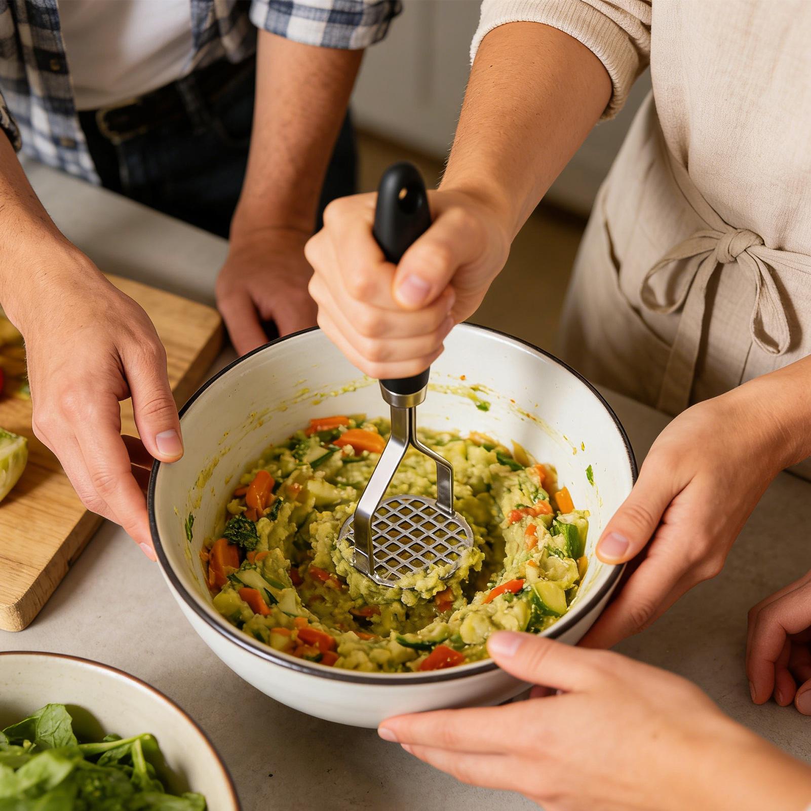 Potato Ricer Manual Vegetable  – Meal Prep Potatoes recenzja i cena