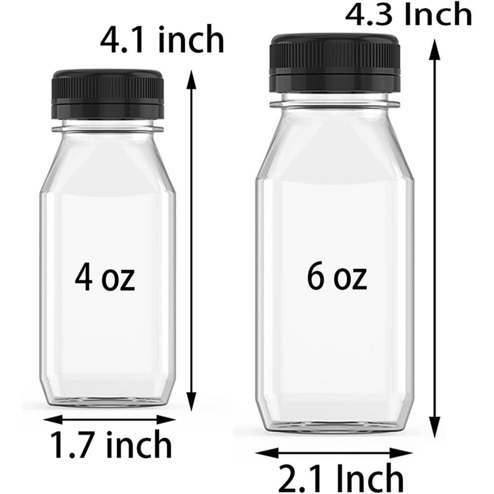 10 Pack 6 oz Plastic Juice Bot – Meal Prep Juice recenzja i cena