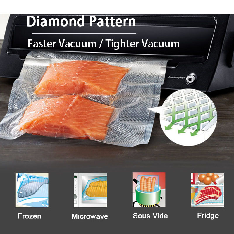 Custom Length Vacuum Sealer Ba – Meal Prep Vacuum Seal Containers recenzja i cena