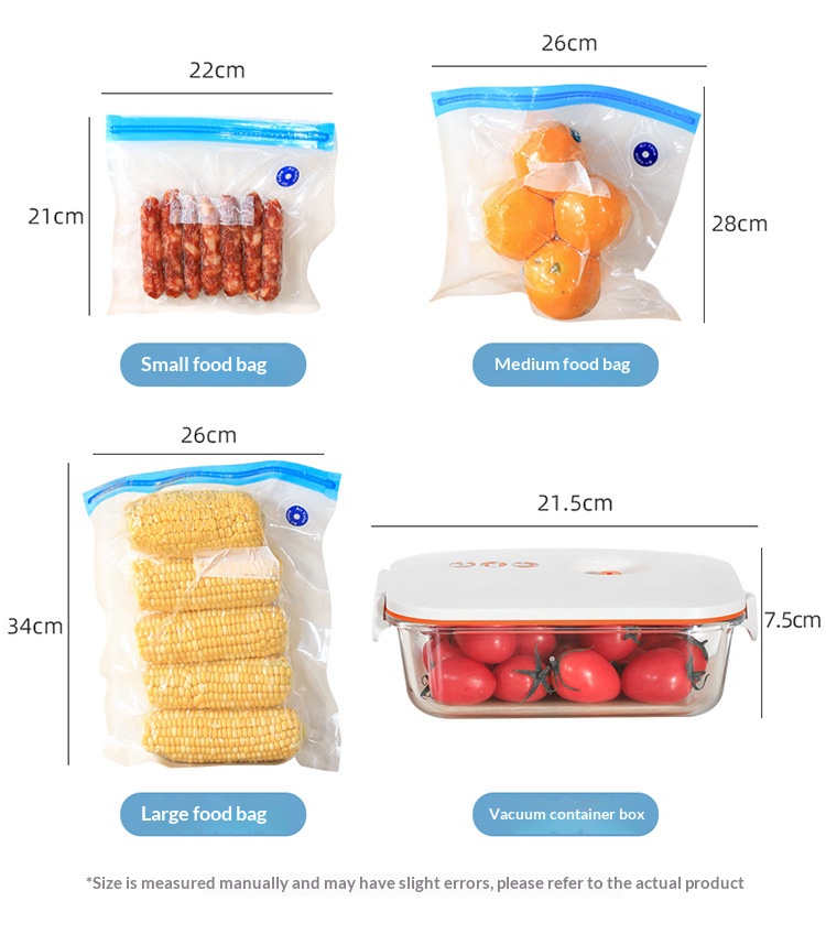 Mini USB Electric Handheld Vac – Meal Prep Vacuum Seal Containers recenzja i cena