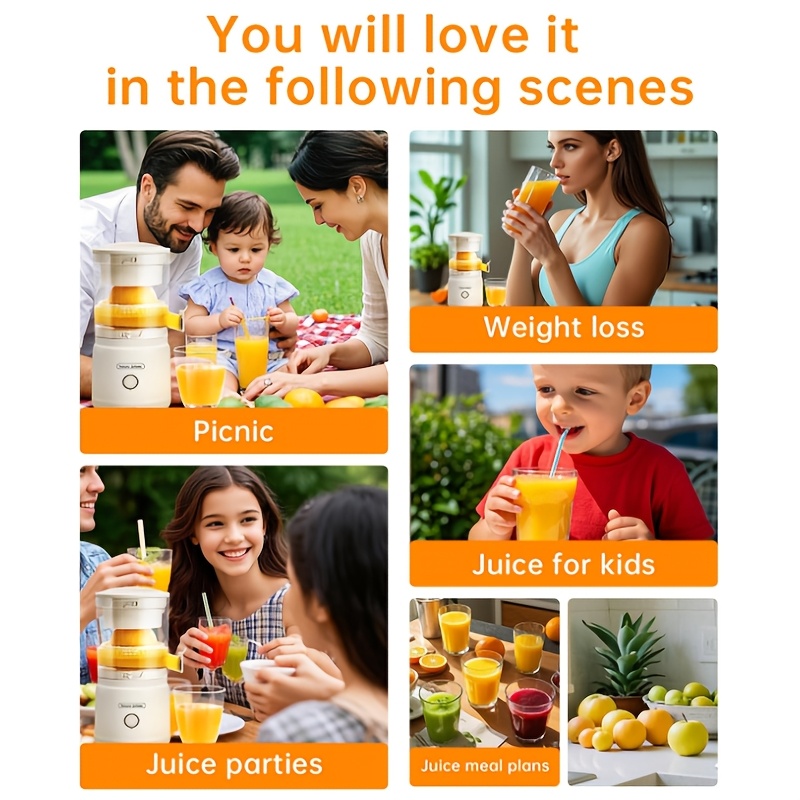 Portable Electric Citrus Juice – Meal Prep Juice recenzja i cena