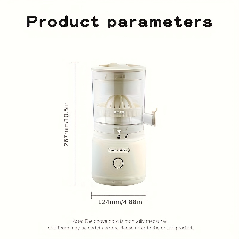 Portable Electric Citrus Juice – Meal Prep Juice recenzja i cena