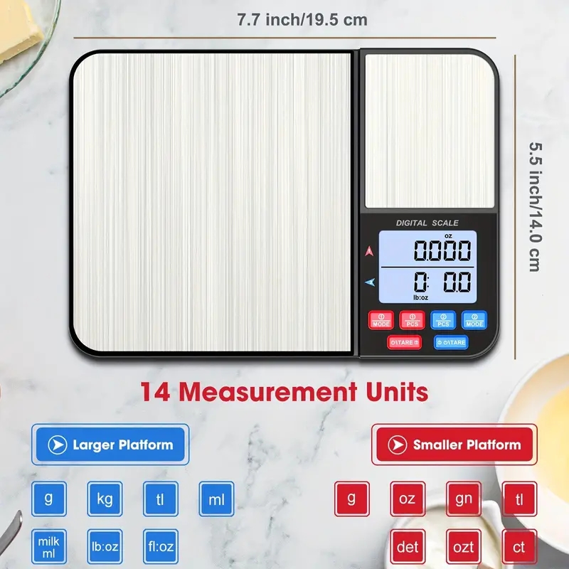 1pc Digital Kitchen Scale for  – Meal Prep Weight Loss recenzja i cena