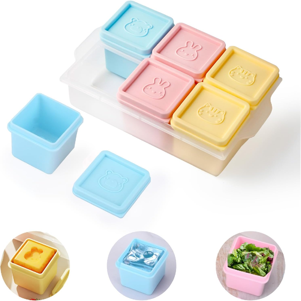 1 Pack of 6 Silicone Food Stor – Meal Prep Kit recenzja i cena