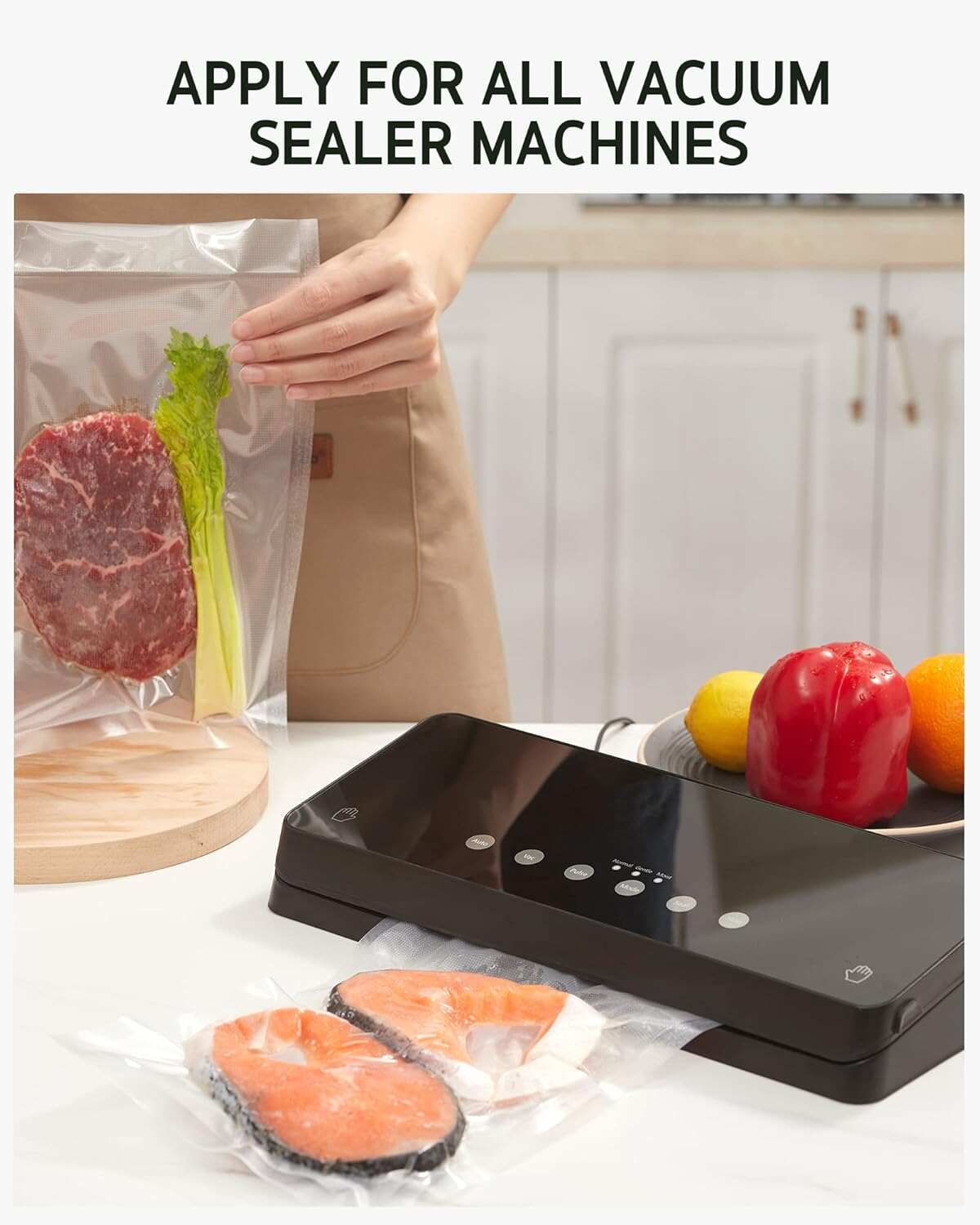 [New Deal] Vacuum Sealer Bags, – Meal Prep Bulking recenzja i cena