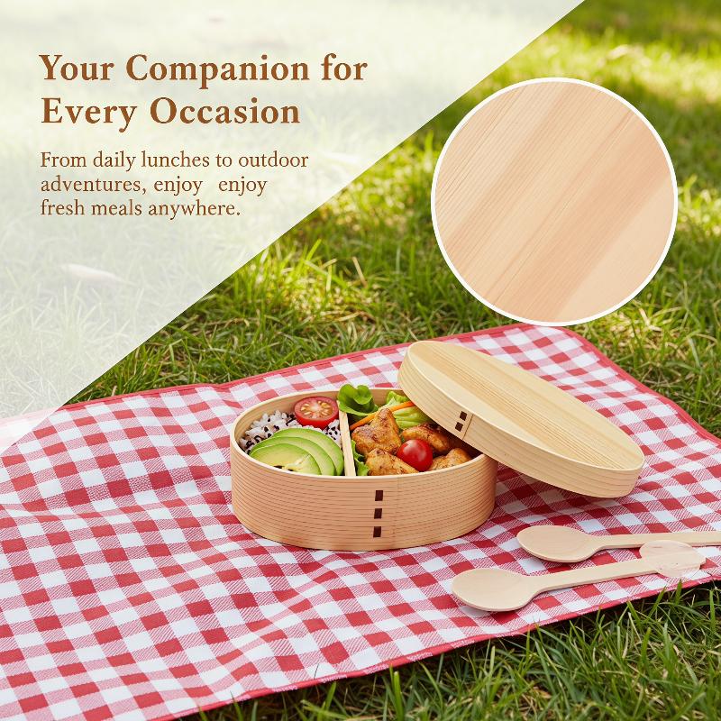 Children's Japanese Style Wood – Meal Prep Japanese Food recenzja i cena