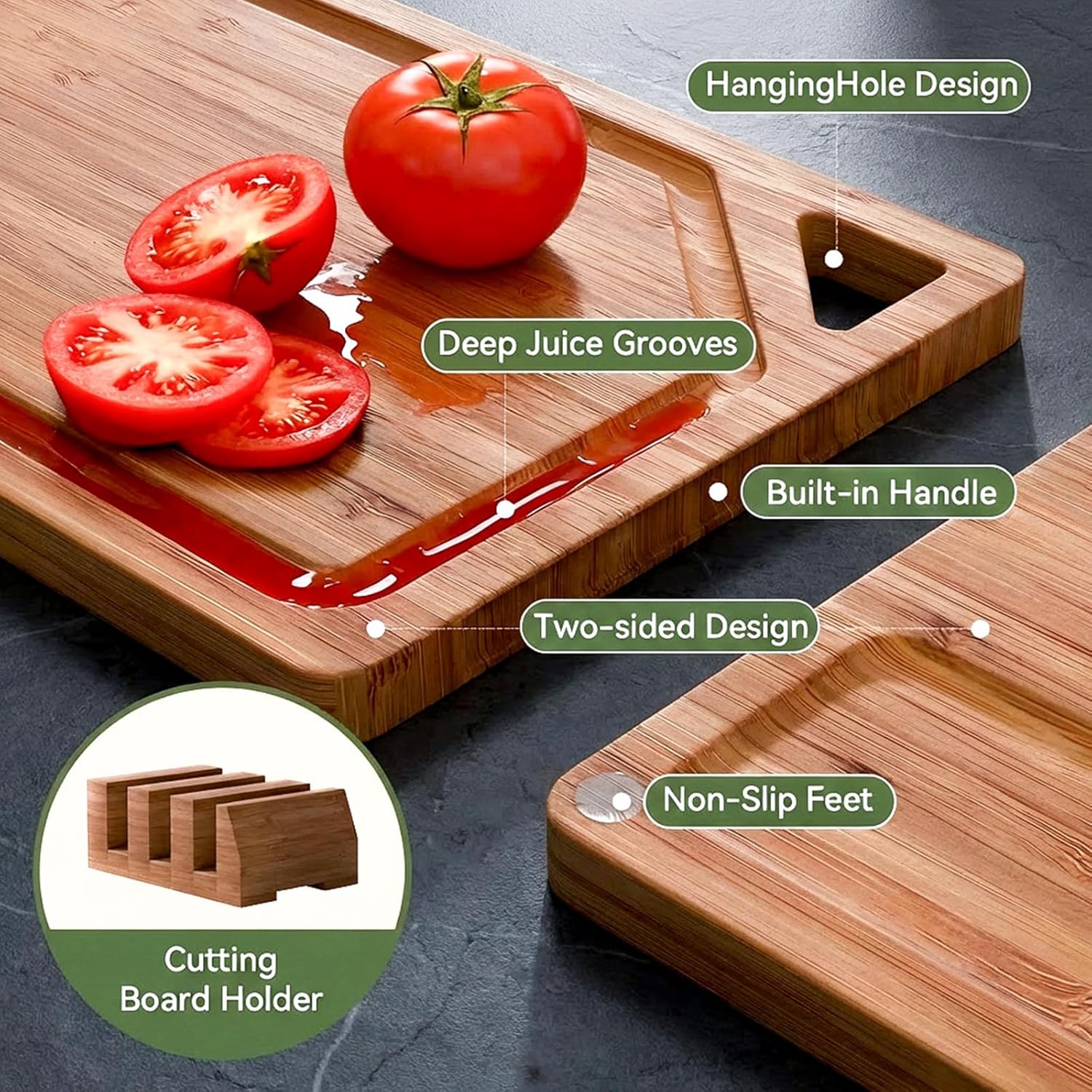 Bamboo Cutting Boards For Kitc – Meal Prep Juice recenzja i cena