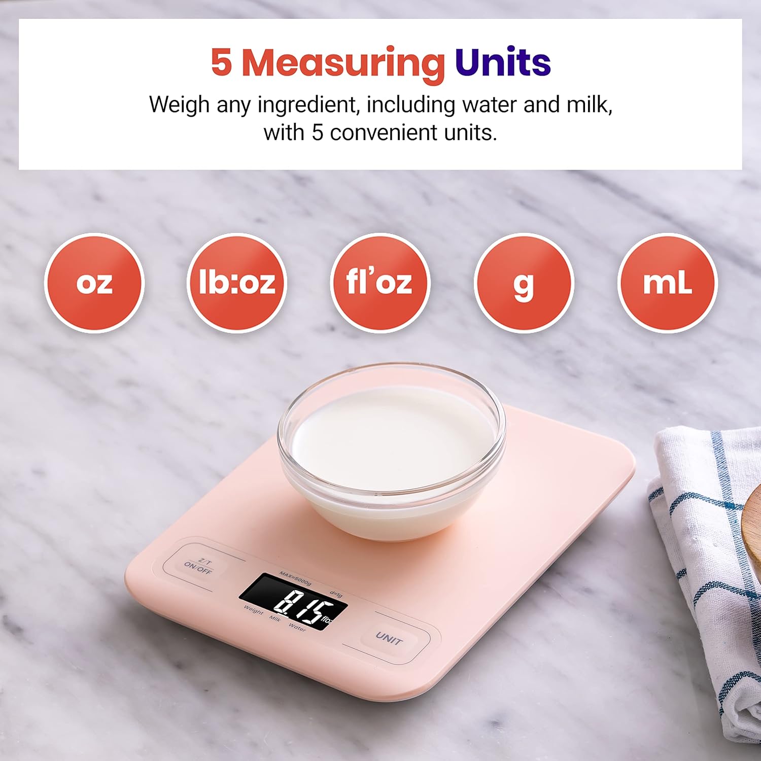 Digital Food Kitchen Scale, Gr – Meal Prep Weight Loss recenzja i cena