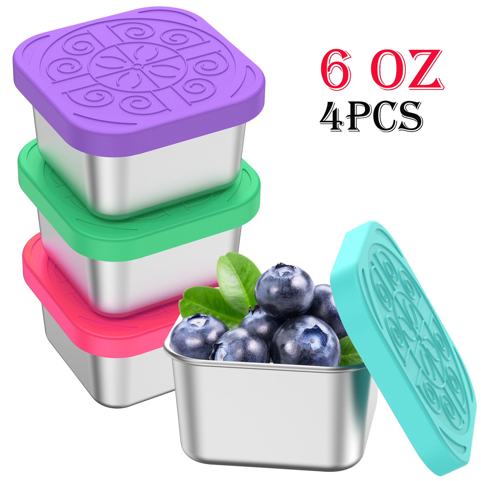 4Pcs 2/6oz Snack Container Sta – Meal Prep Kit recenzja i cena