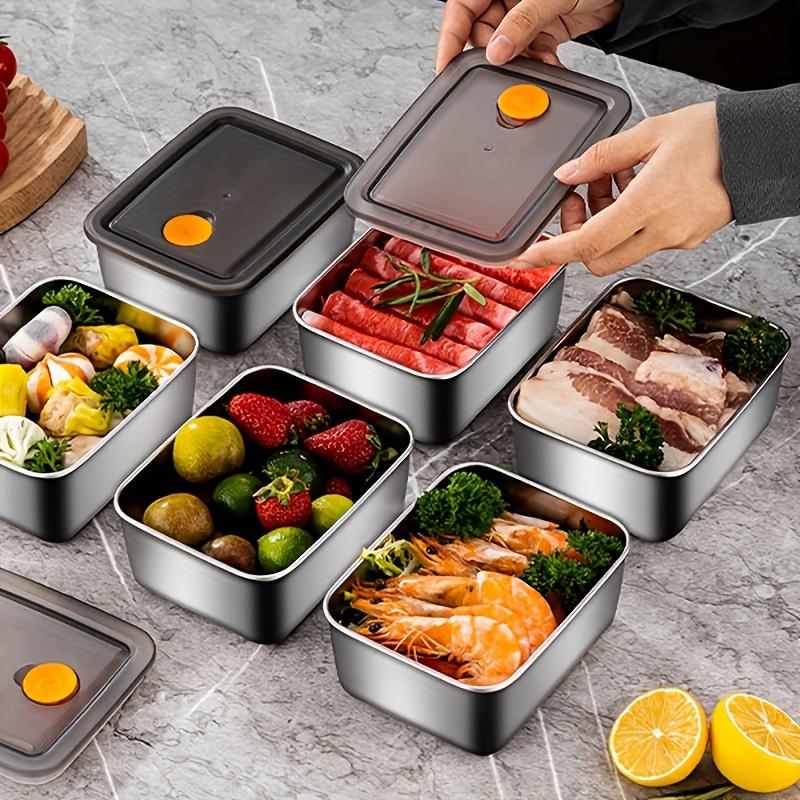 4pc Stainless Steel Food Stora – Meal Prep Kit recenzja i cena