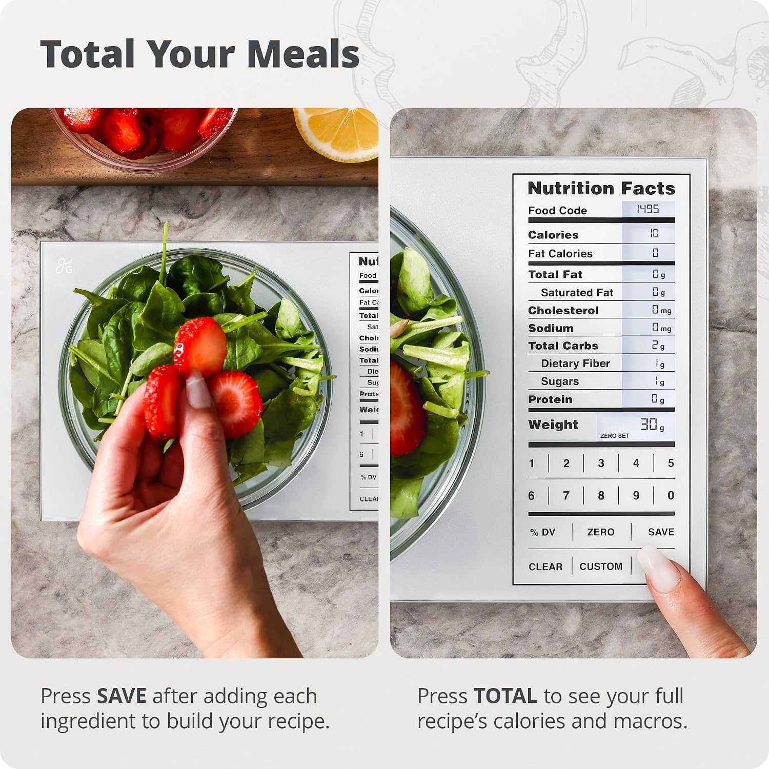 Kitchen Scale Stainless Steel  – Meal Prep Weight Loss recenzja i cena