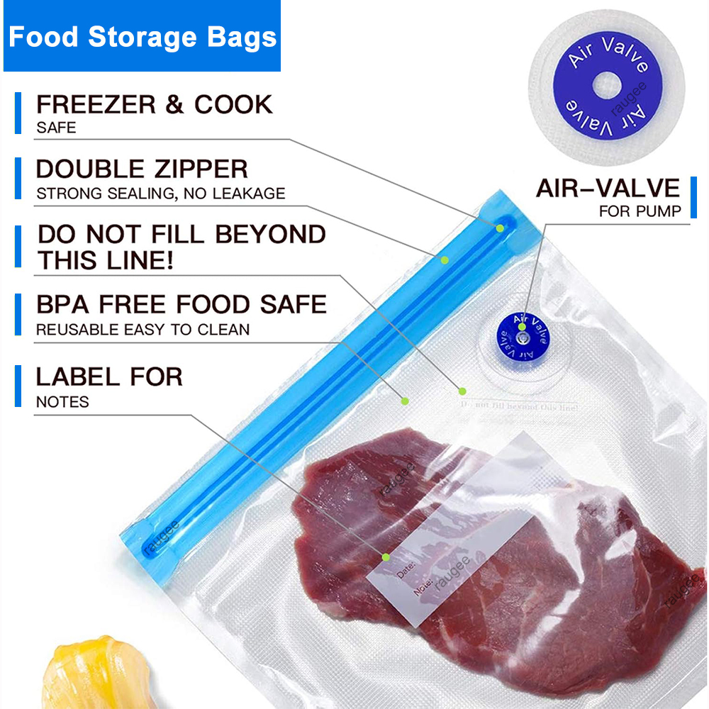 Vacuum Sealer Bags Vacuum Pack – Meal Prep Vacuum Seal Containers recenzja i cena