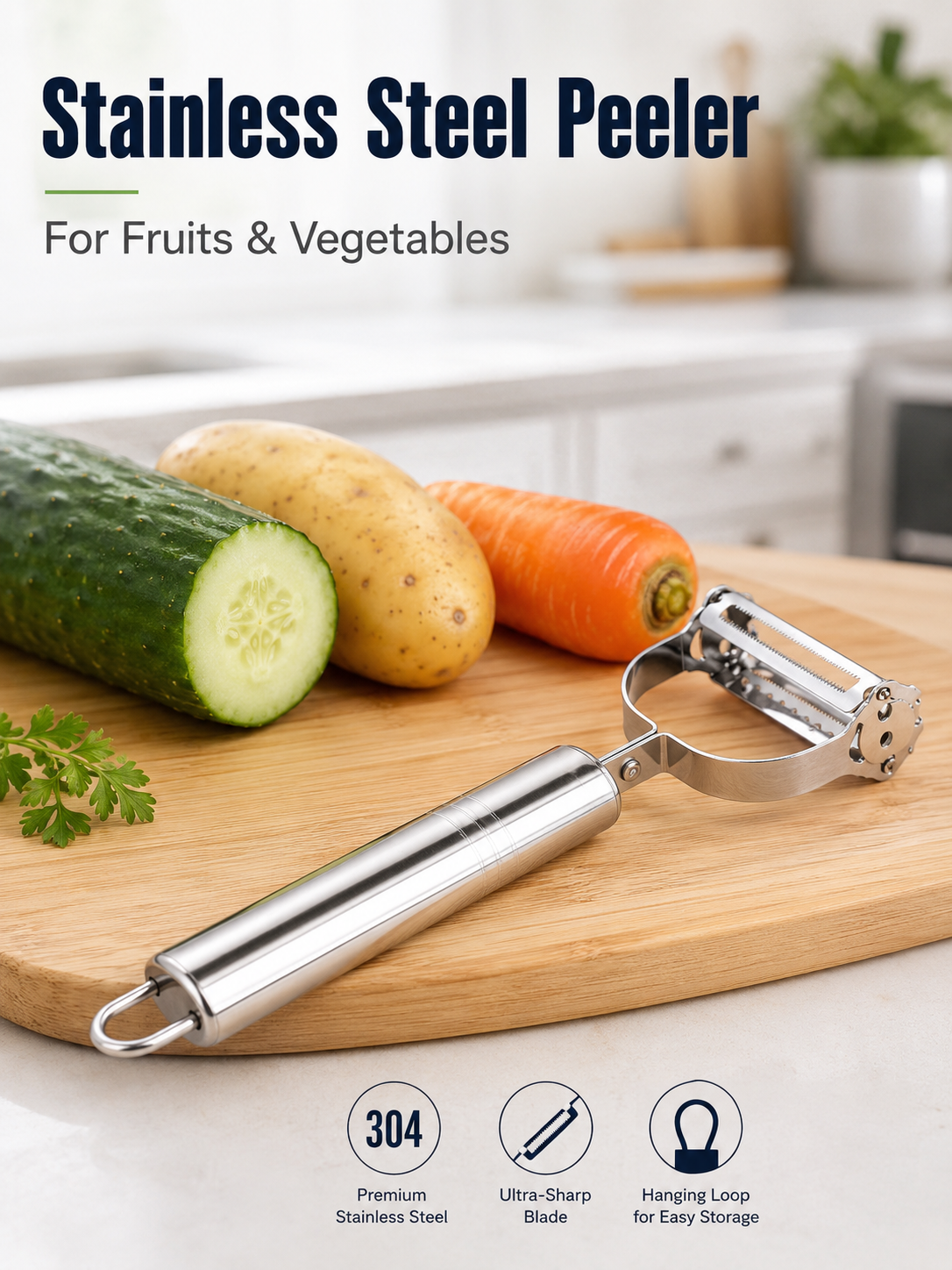 304 Stainless Steel Vegetable  – Meal Prep Potatoes recenzja i cena