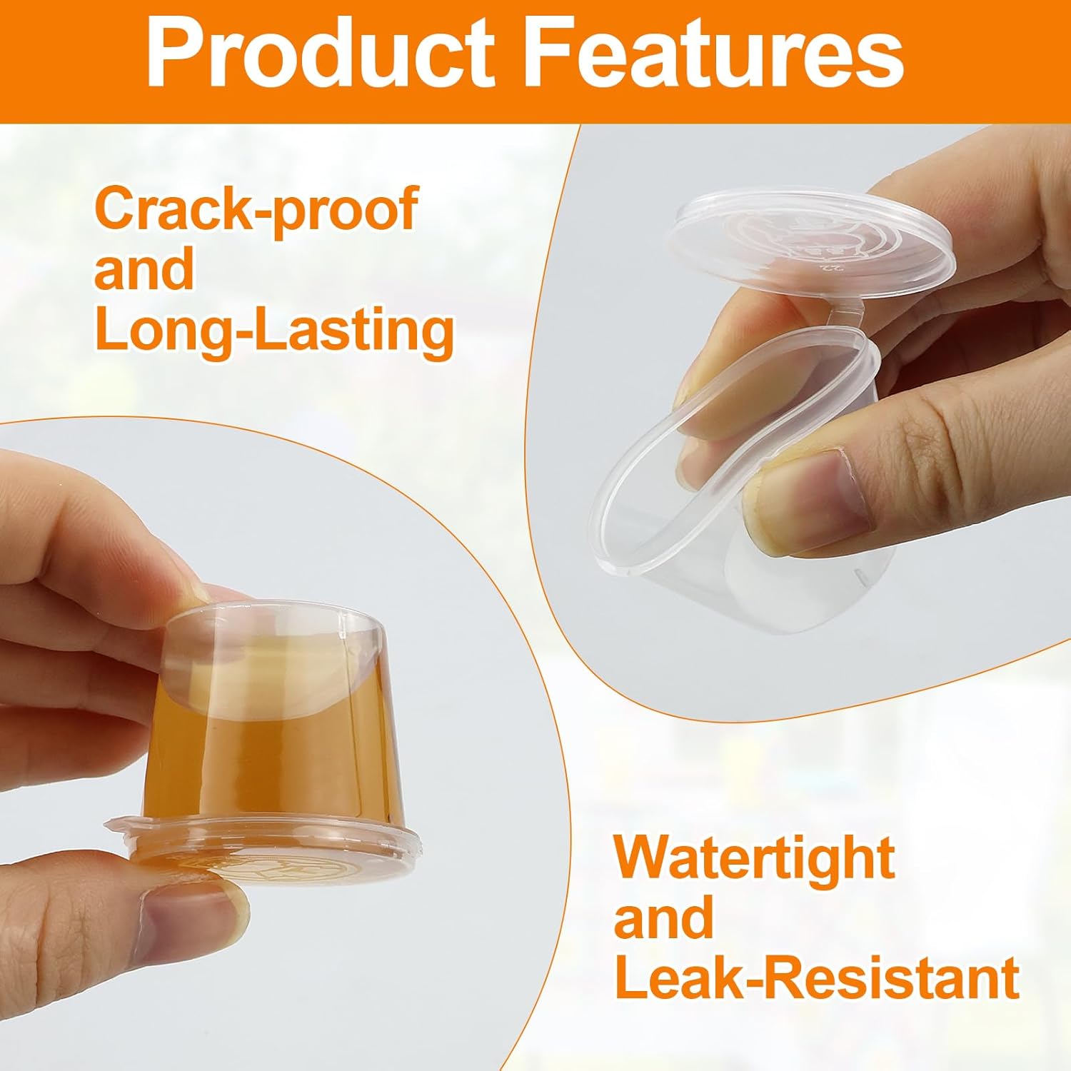 Disposable Clear Plastic Sauce – Meal Prep Jar recenzja i cena