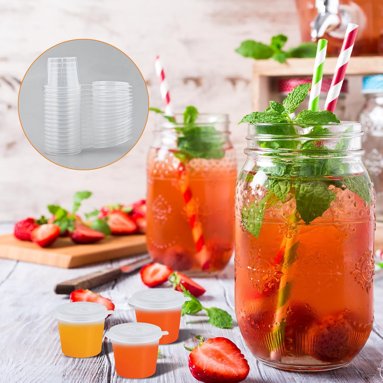 Disposable Clear Plastic Sauce – Meal Prep Jar recenzja i cena