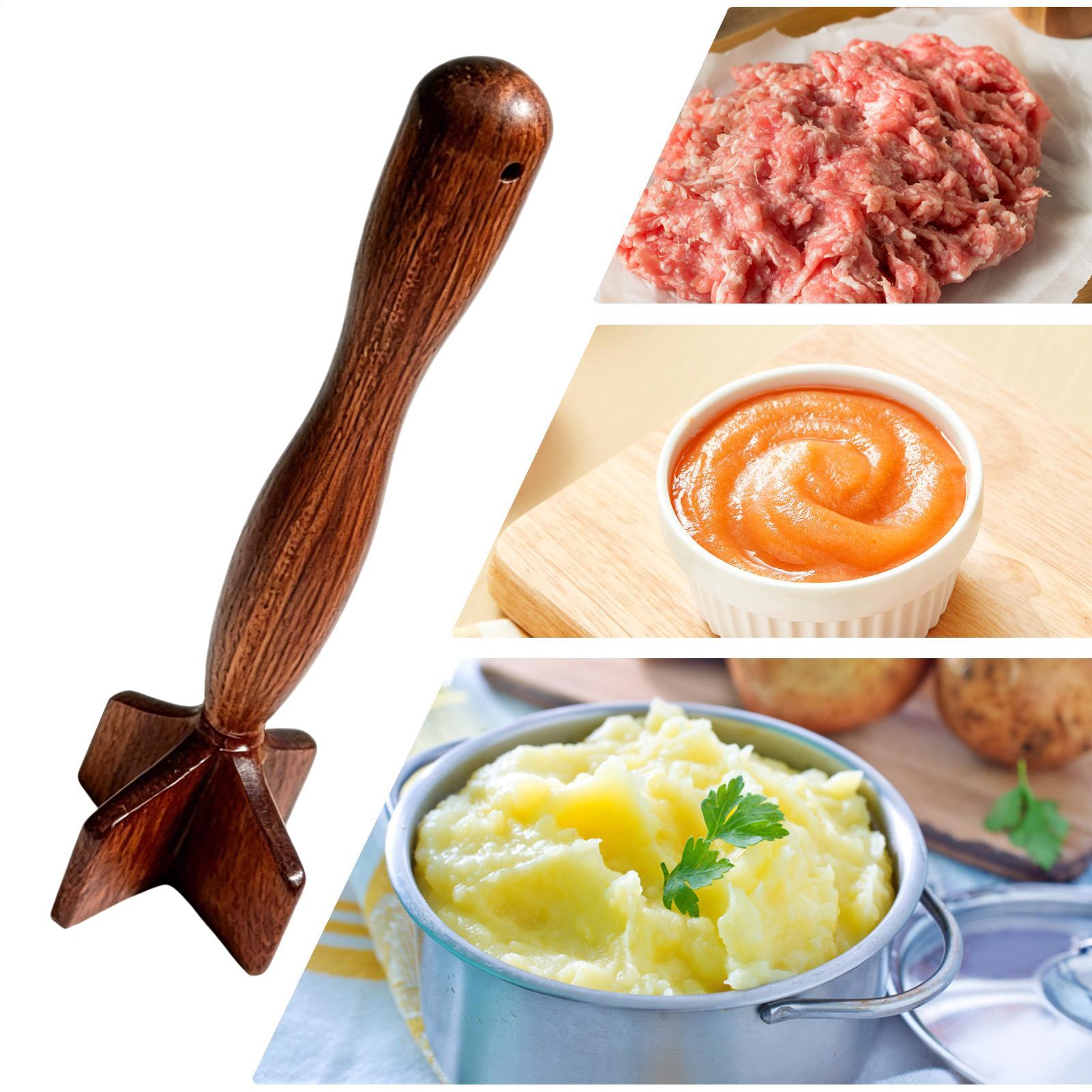 Wooden Meat Masher Wooden Meat – Meal Prep Potatoes recenzja i cena