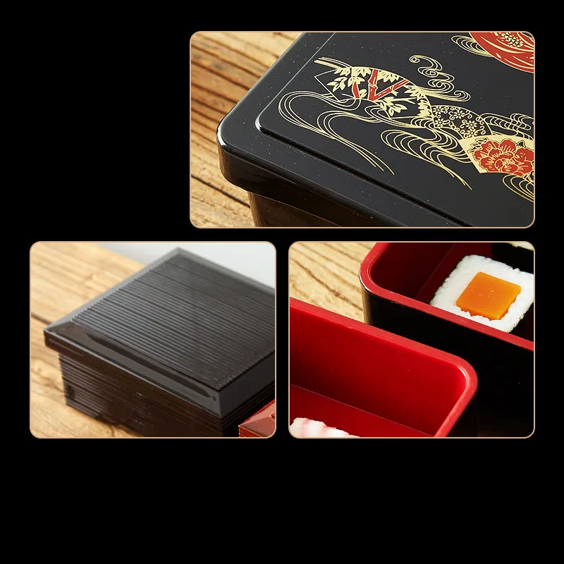 Japanese Lunch Box Sushi Box F – Meal Prep Japanese Food recenzja i cena