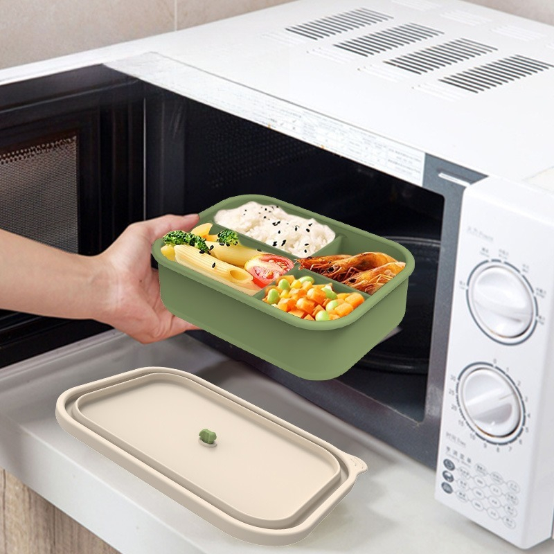 Microwave Safe Silicone Lunch  – Meal Prep Weight Loss recenzja i cena