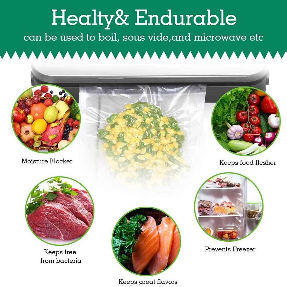 Sous Vide Roll Bags for Vacuum – Meal Prep Vacuum Seal Containers recenzja i cena