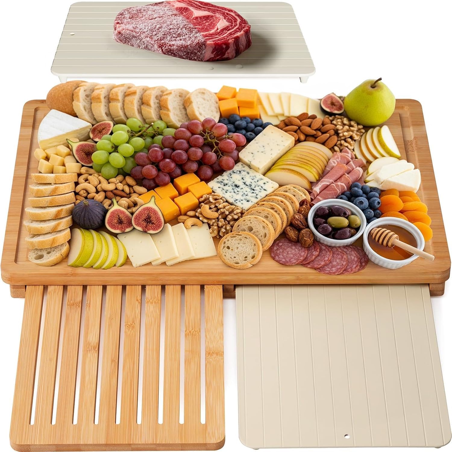 Bamboo Cutting Board Set Defro – Meal Prep Juice recenzja i cena