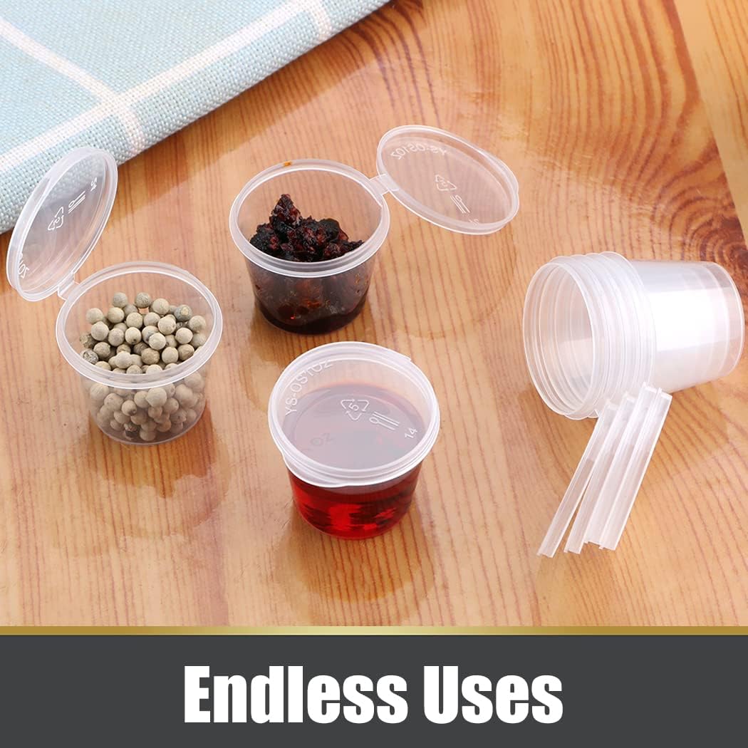 Disposable Clear Plastic Sauce – Meal Prep Jar recenzja i cena